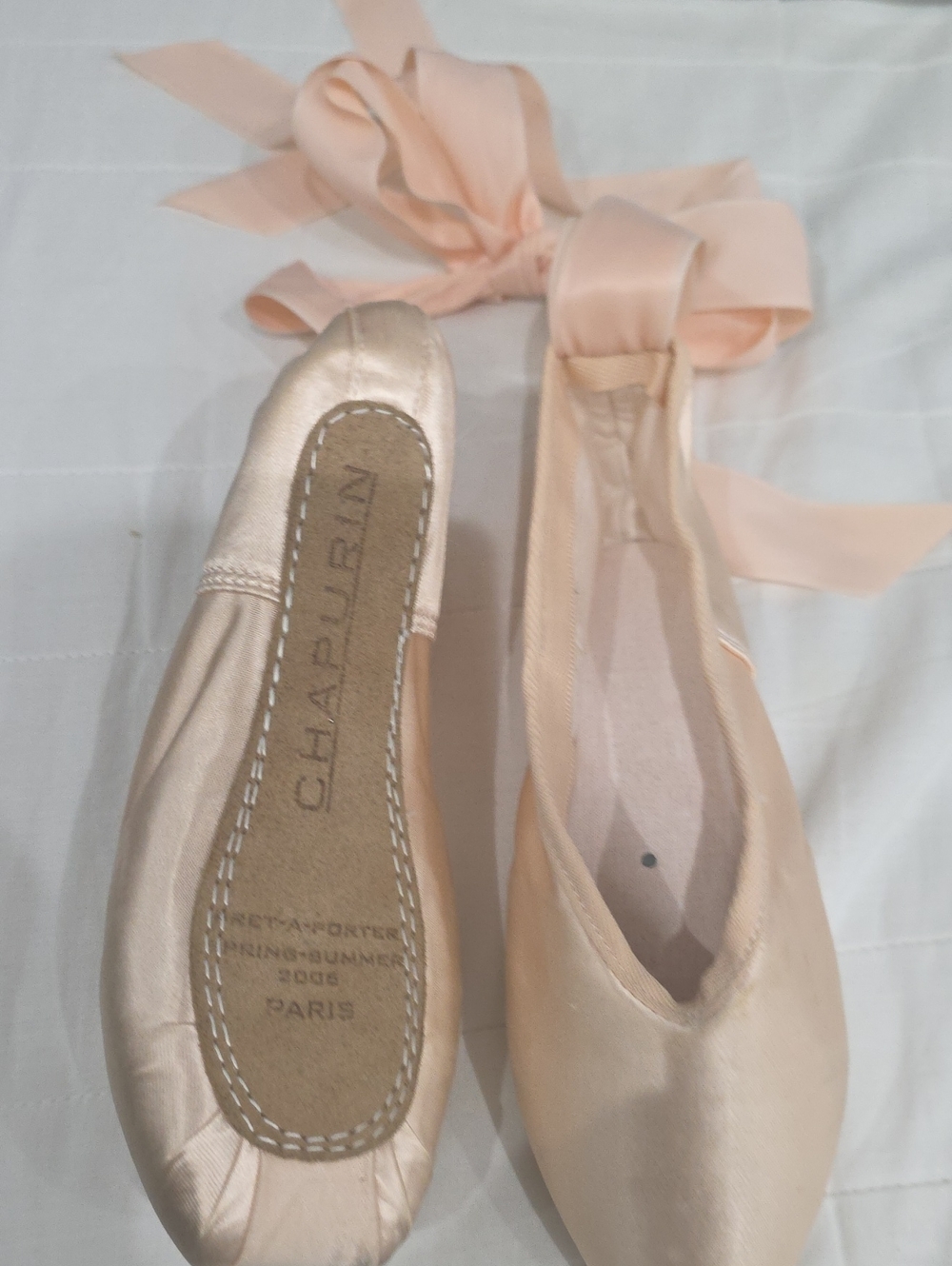 CHAPURIN Russian Designer Collectible Ballet Shoes Paris 2006 Fashion Show 7"
